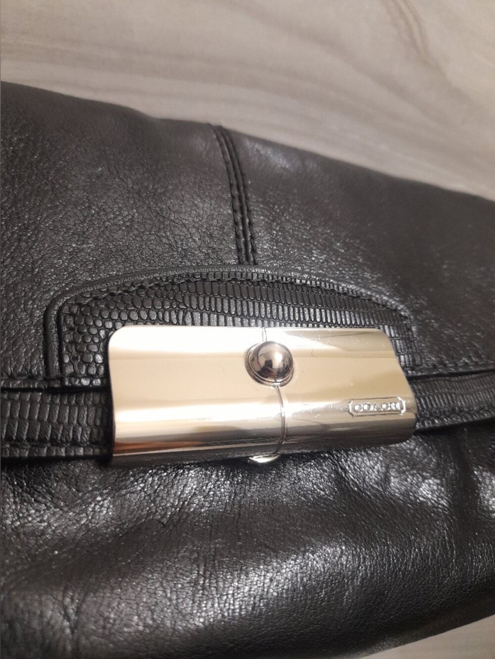 COACH Mini Kristin Leather Shoulder Bag Y2K - Picture 5 of 14